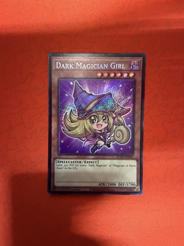 Dark Magician Girl – BLGG-EN003 – Secret Rare YuGiOh