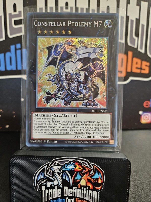 BLGG-EN009 Constellar Ptolemy M7 Chibi Art Secret Rare YuGiOh NEW