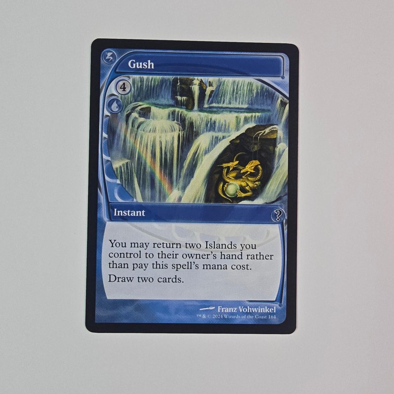 Gush (Future Sight) 164 Common Mystery Booster 2 Magic: The Gathering Near Mint