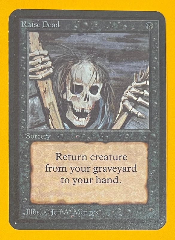 MTG RAISE DEAD Alpha (OldManMTG 013-015)