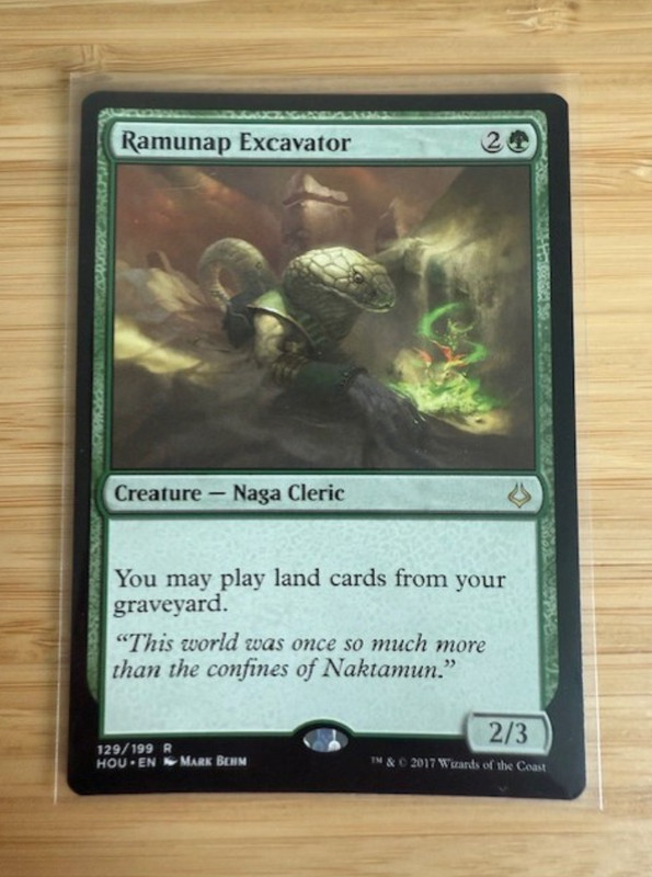 Magic the Gathering: Ramunap Excavator Hour of Devastation Regular NM