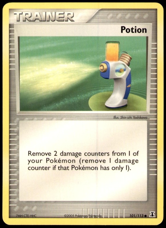 Potion 101/113 Common Delta Species Pokemon Near Mint