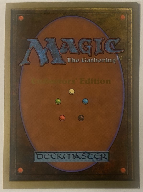 Magic The Gathering MTG FOREST Collectors Edition Card Signed Christopher Rush! gallery