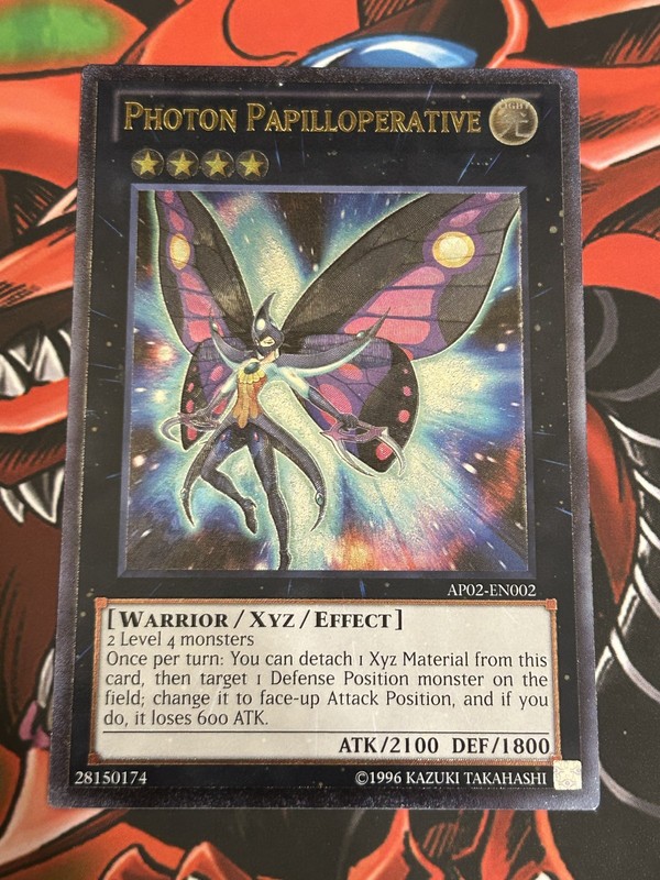 Yugioh Photon Papilloperative AP02 – EN002 Ultimate Rare Near Mint #3