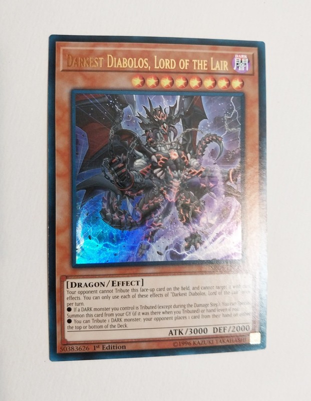 Darkest Diabolos, Lord of the Lair SR06-EN001 Lair of Darkness 1st Edition