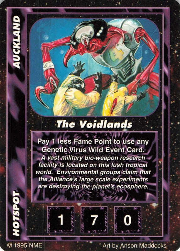 BattleTech CCG Auckland The Voidlands Hotspot 1995 NME