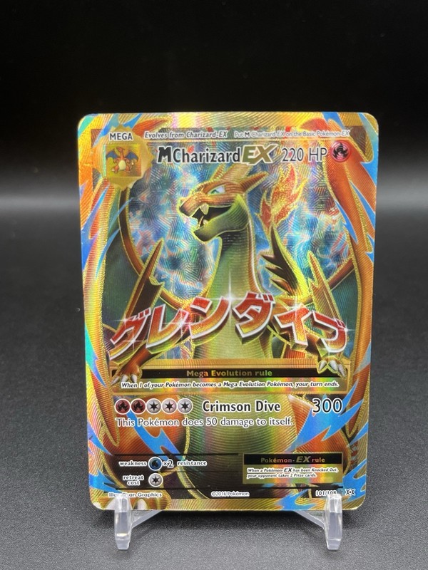 Pokemon TCG M Charizard EX 101/108 XY Evolutions Ultra Rare Full Art Holo