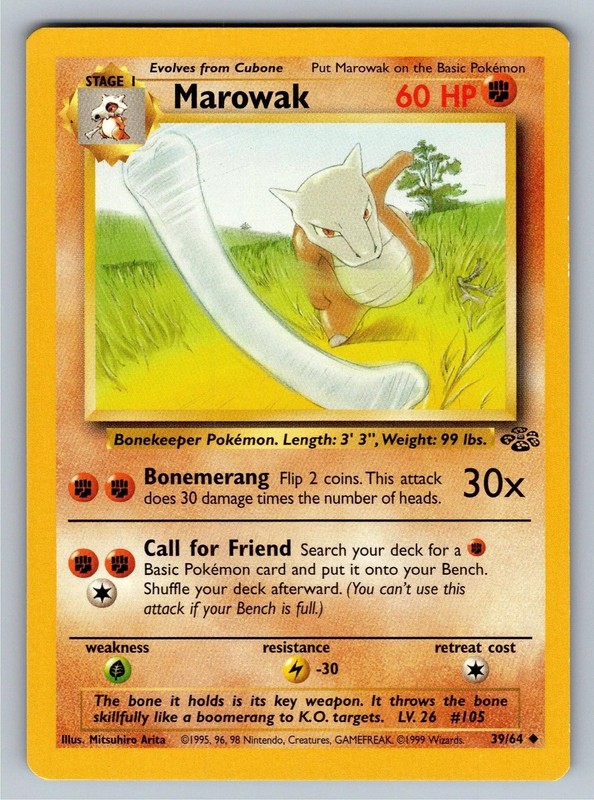 Pokémon Jungle Set Pick Your Card WOTC Vintage LP Singles