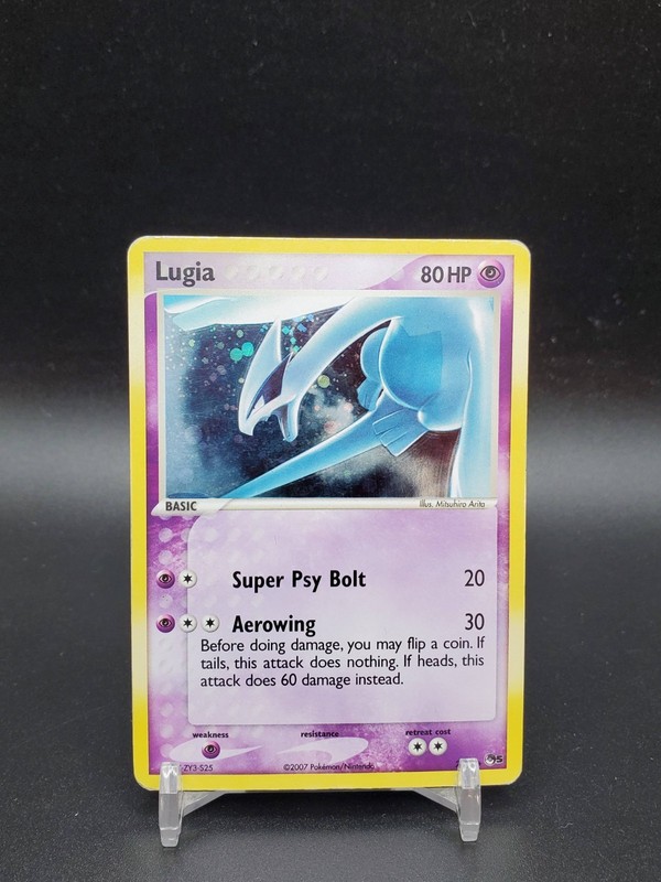 Lugia 2/17 Pop Series 5 Promo Holo HP Pokemon Card