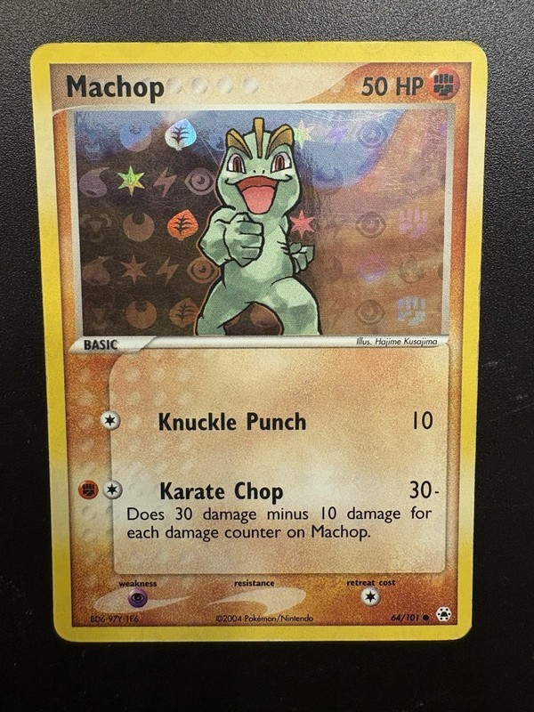 Machop 64/101 Hidden Legends Reverse Holo