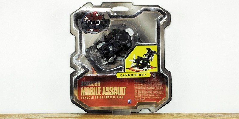 Brand New BAKUGAN “Mobile Assault” Darkus CANNONFURY Spin Master/Sega Toys VHTF