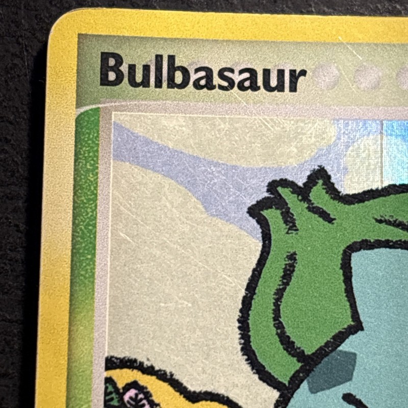 Bulbasaur 45/100 Pokemon TCG Crystal Guardians Reverse Holo Foil Stamp Card MP- gallery