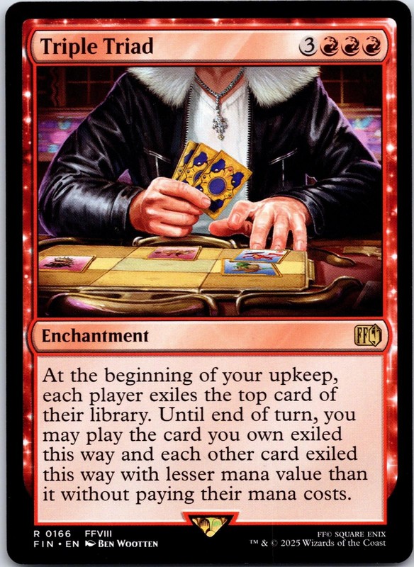 Triple Triad 166 Rare FINAL FANTASY Magic: The Gathering Near Mint