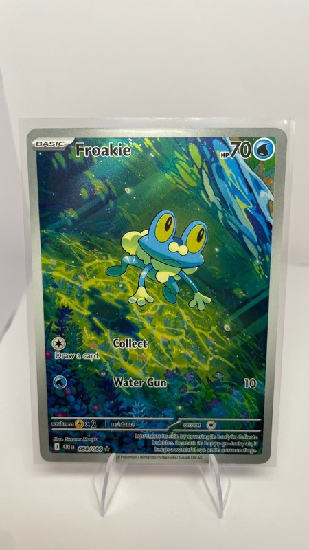 Froakie 088/086 Me04: Chaos Rising Holo