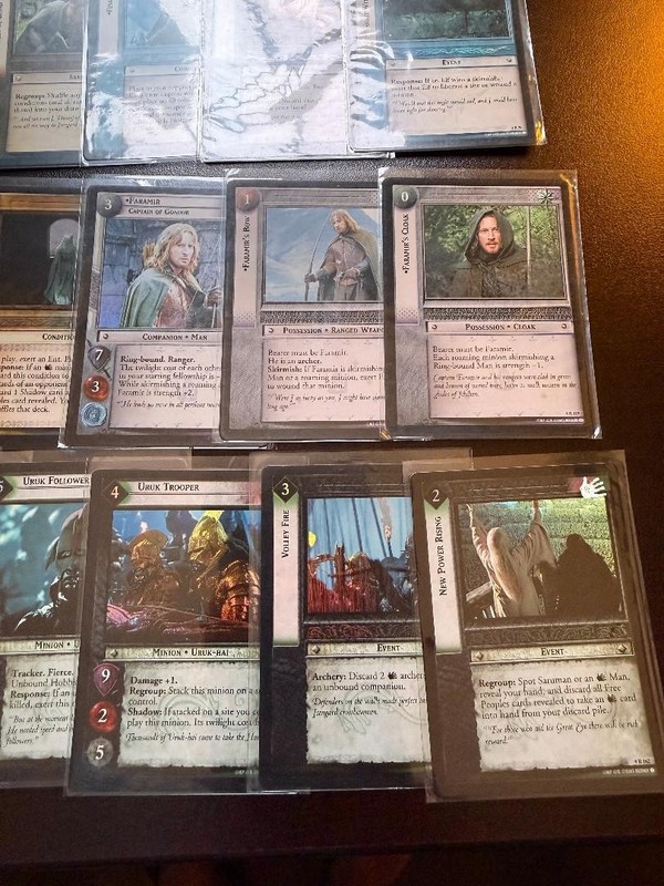 Lord of the Rings TCG Decipher Foil Rare Multi-Listing Near Mint! gallery