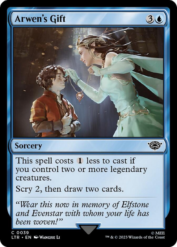 Arwen’s Gift [The Lord of the Rings: Tales of Middle-Earth] Magic MTG