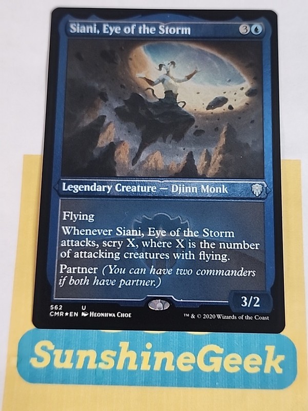 Siani, Eye of the Storm (Foil Etched) Commander Legends Foil