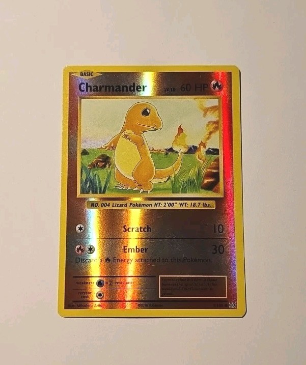 Pokemon Charmander 9/108 Evolutions Reverse Holo LP