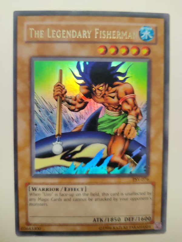 The Legendary Fisherman PSV-076 Unlimited LP Yugioh!