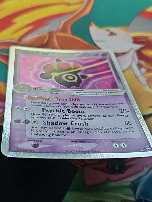 Pokémon! Claydol ex 93/108 Ultra Rare Holo EX Power Keepers! Near Mint! gallery