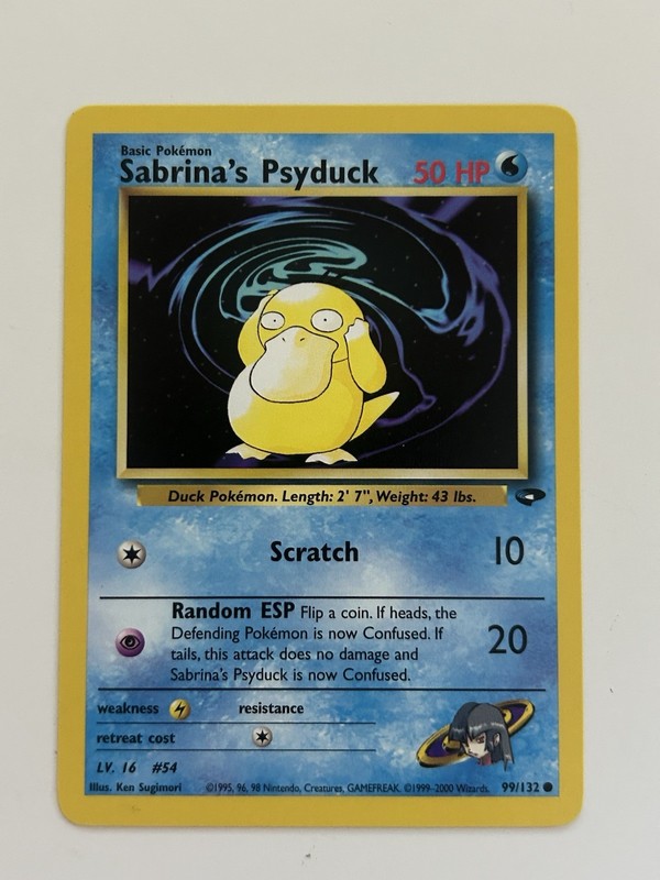 Sabrina’s Psyduck 99/132