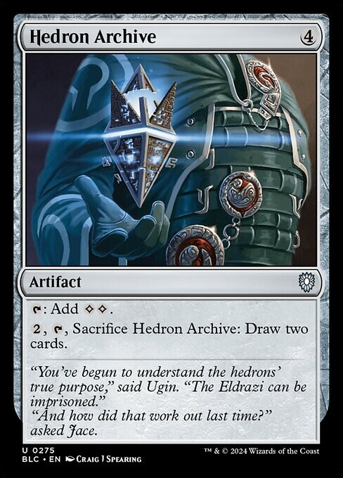 NM Hedron Archive, MTG, Bloomburrow Commander, Magic the Gathering, 275