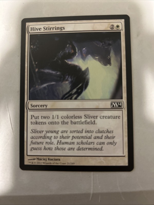 1x Hive Stirrings (21) Core Set 2014 M14 LP MTG Magic the Gathering x1
