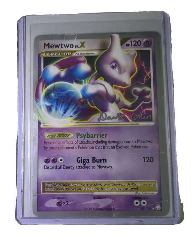 Mewtwo LV.X – 2009 (David Cohen) 144/146 World Championship Decks Regular