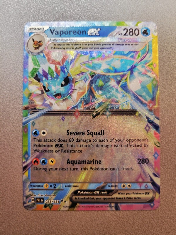 Pokémon TCG Eeveelutions EX Prismatic Evolutions - 9 CARD SET COMPLETE N/NM gallery