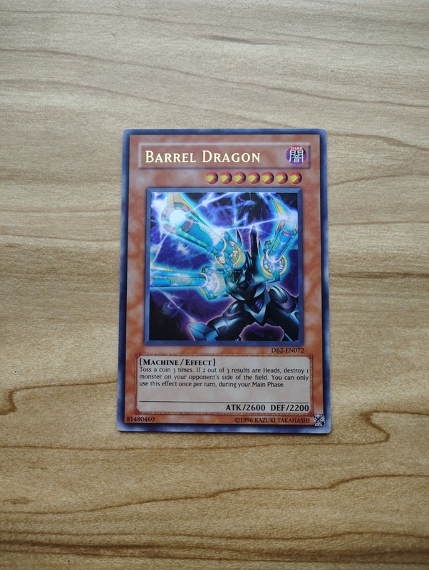 Yu-Gi-Oh! – Barrel Dragon – Ultra Rare / Holo – DB2-EN072