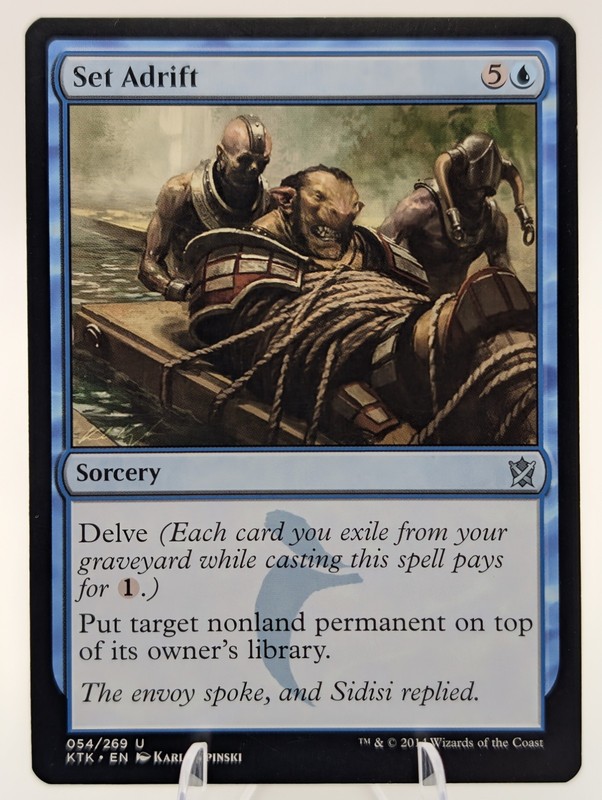​Set Adrift | MTG KTK | Delve Removal Tuck EDH Commander | LP