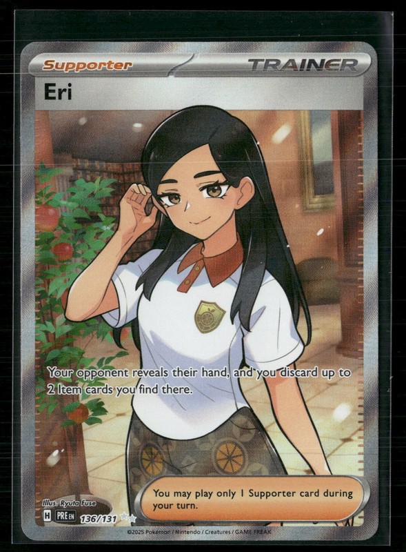 Eri 136/131 Holo Ultra Rare SV: Prismatic Evolutions NM