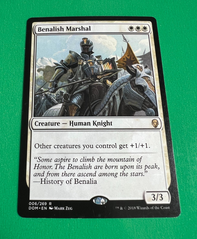 MTG – Benalish Marshal – Dominaria – LP