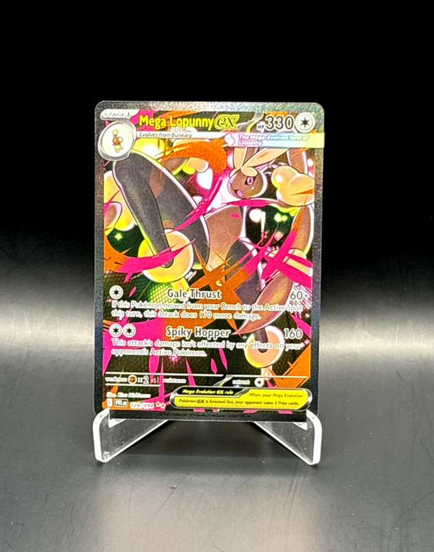Pokémon TCG Mega Lopunny ex Me02: Phantasmal Flames Holo 128/094 NM
