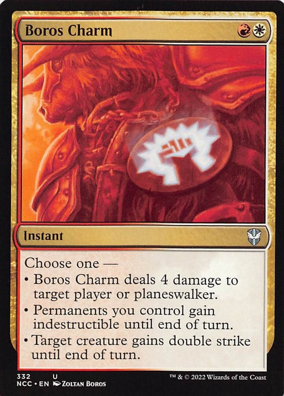Boros Charm NCC 332 Normal English NM – MTG