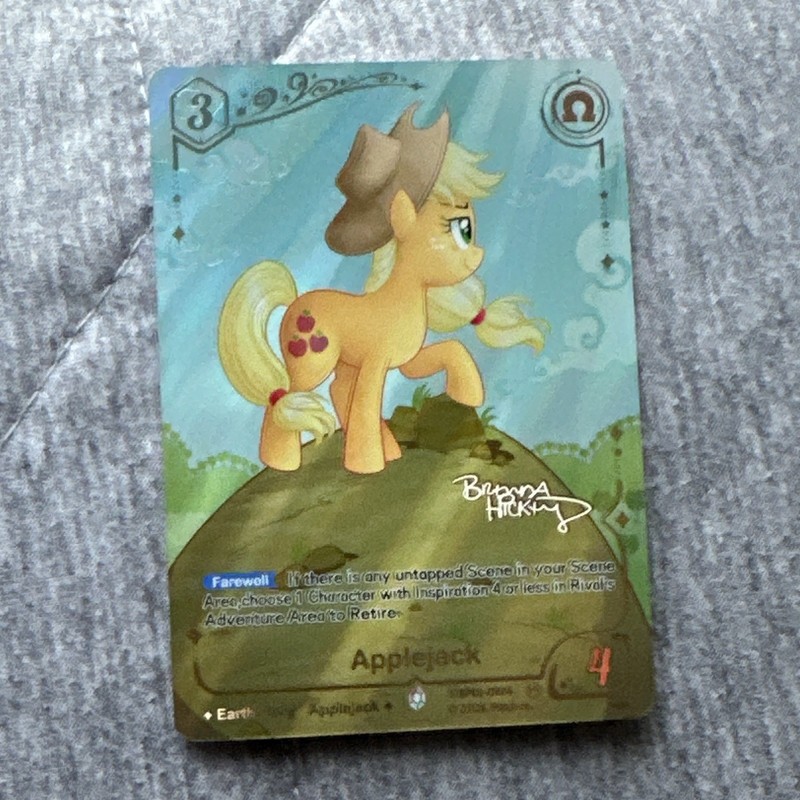 Applejack My Little Pony: Fantasy Wonderland Shining Colorful Rare ※BP01-CR04