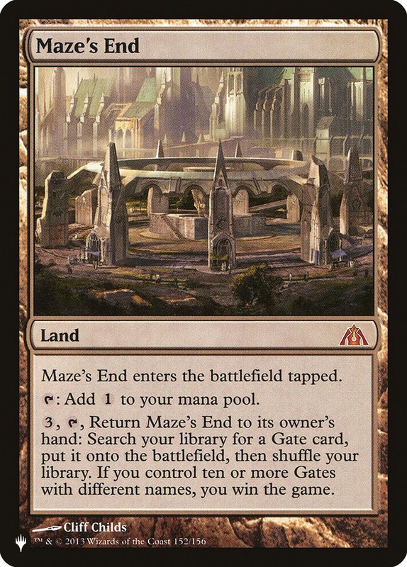MTG Maze’s End – Mystery Booster / The List #152