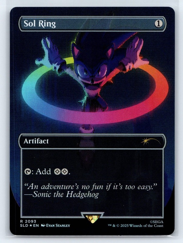 Sol Ring () Secret Lair Drop Series SLD 2093 NM Evan Stanley