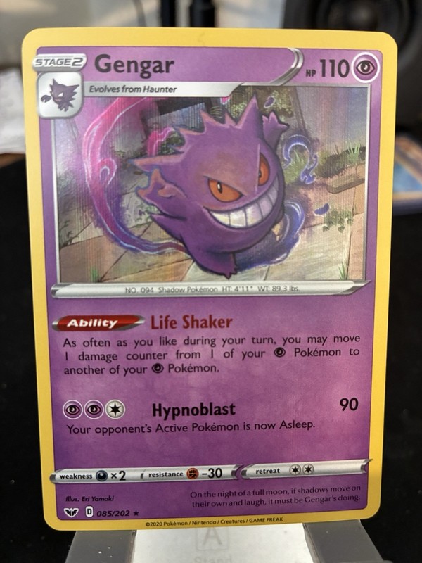 Gengar 085/202 Swsh01: Sword & Shield Holo