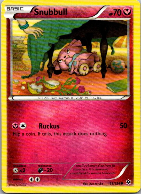 Snubbull Common XY – Fates Collide 68/124 NM