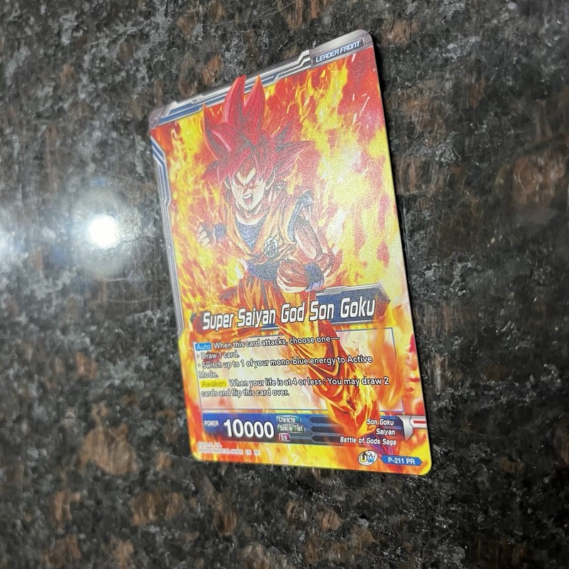 SSGSS Son Goku Soul Striker Reborn Non Foil Promo Dragon Ball Super Card | NM gallery