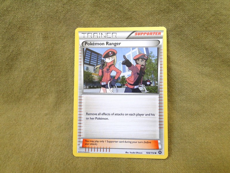 Pokemon Trading Card – Steam Siege: Pokemon Ranger 104/114