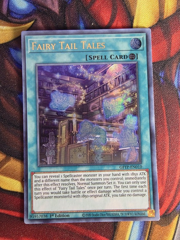 Yu-Gi-Oh! GFTP-EN010 Fairy Tail Tales 1st Edition LP