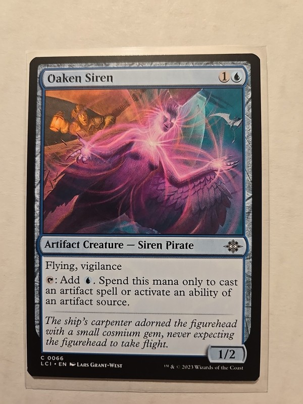 Oaken Siren – Lost Caverns of Ixalan – LP – Common – Artifact Creature – MTG