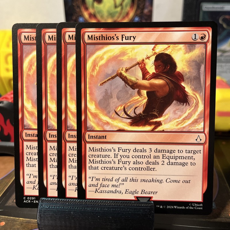 Misthios’s Fury Universes Beyond: Assassin’s Creed Regular X4