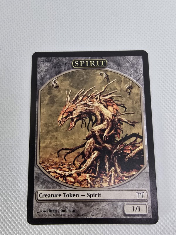 Wizards Spirit Token Magic Player Rewards Creature Colorless Token Regular 1/1