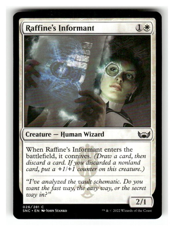 Raffine’s Informant 26 Near Mint Streets of New Capenna