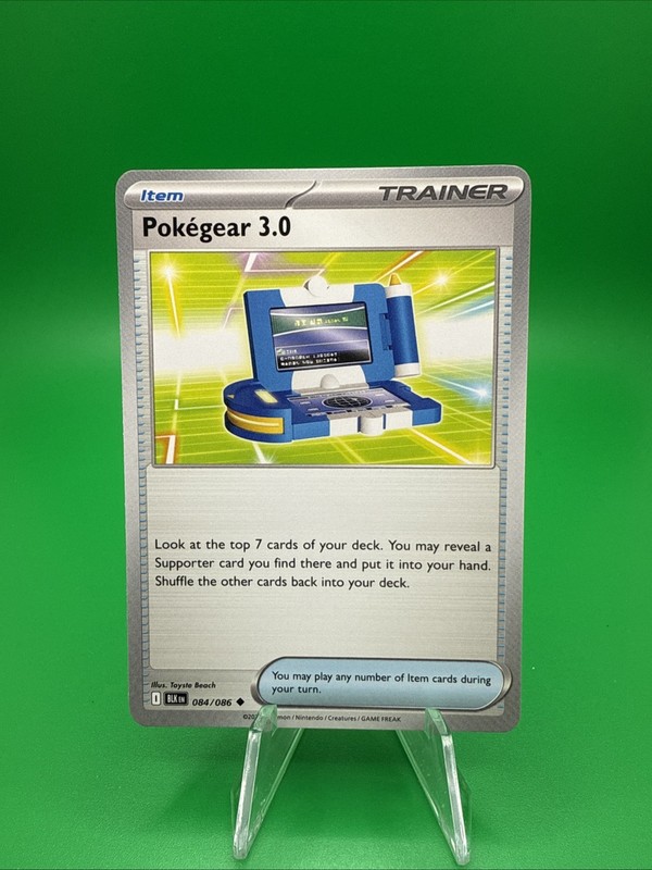 Pokegear 3.0 084/086 Sv: Black Bolt Regular. F11