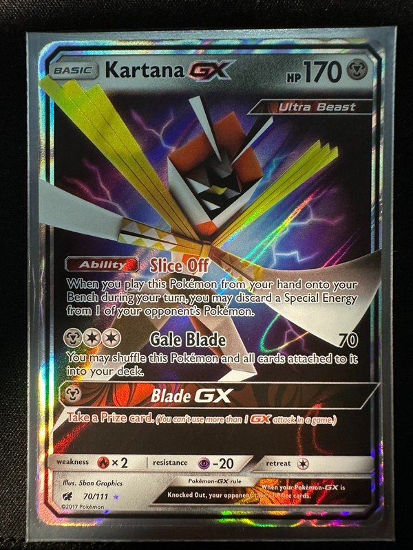 Kartana GX 70/111 Sm-Crimson Invasion Holo