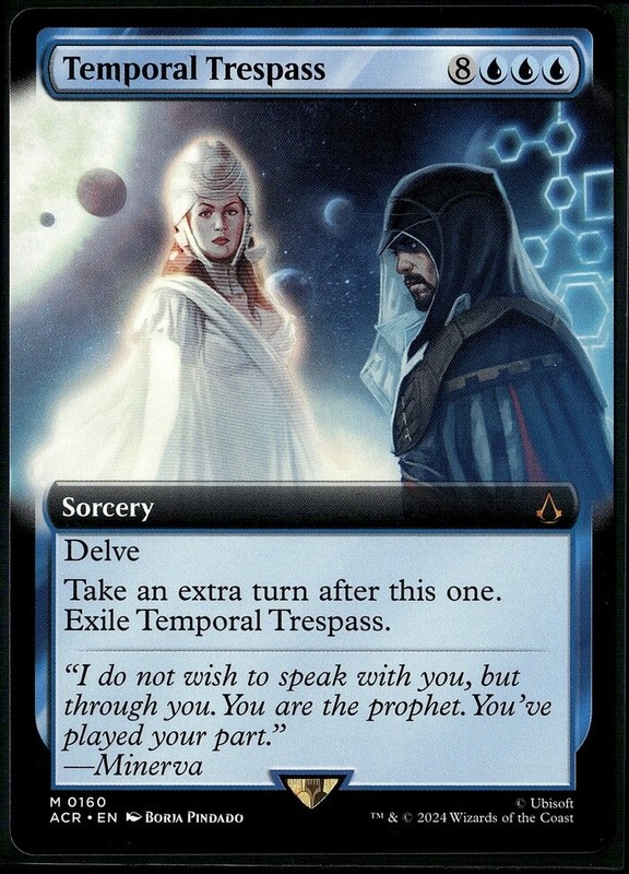 Temporal Trespass – 160 Extended not foil MTG ACR